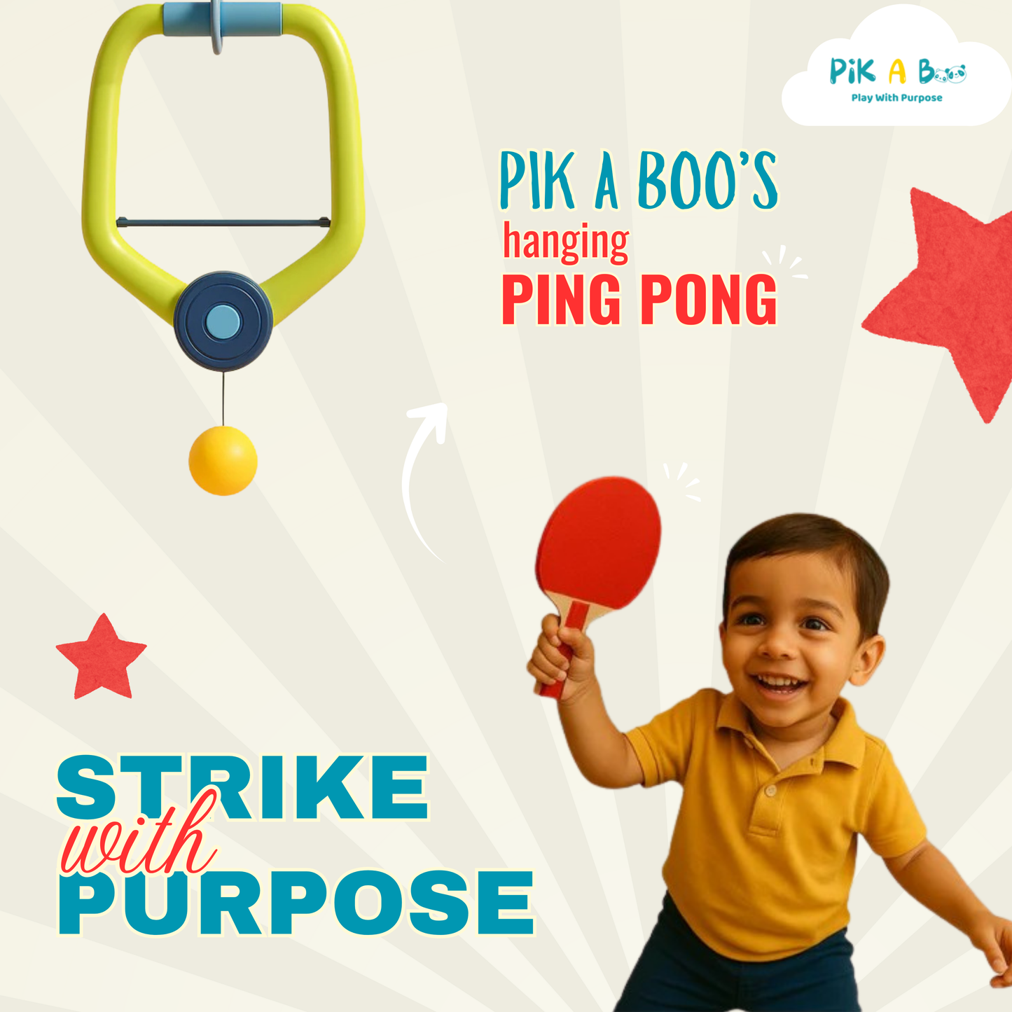 Hanging Table Tennis Set