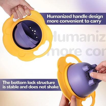 Magic Baby Bowl |Fun & Play Feeding Product For Kids| Portable | Non Spill |