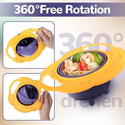 Magic Baby Bowl |Fun & Play Feeding Product For Kids| Portable | Non Spill |