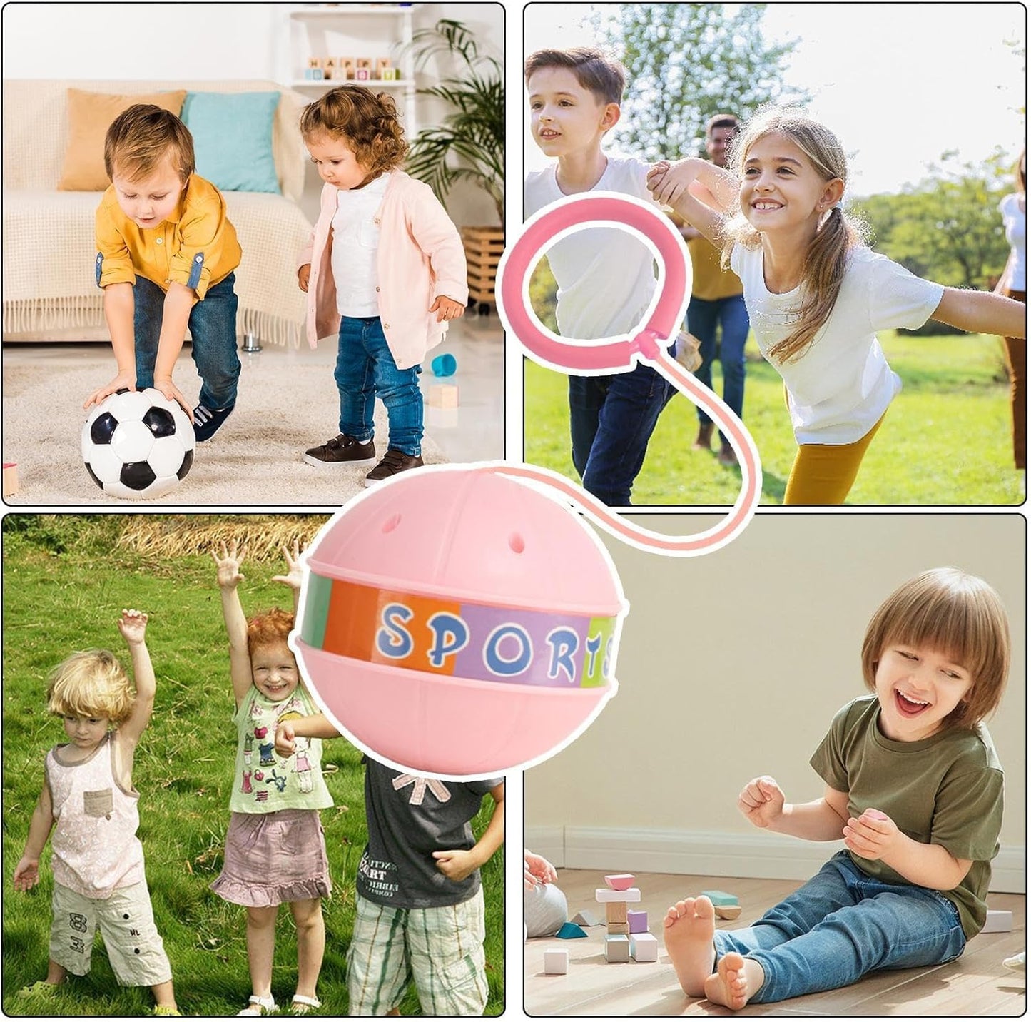 Light-Up Bouncing Ball & Jump Rope Set